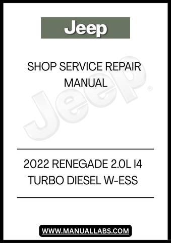 UNLOCK THE FULL POTENTIAL OF YOUR 2022 JEEP RENEGADE WITH OUR COMPREHENSIVE 2.0L I4 TURBO DIESEL W-ESS SHOP SERVICE REPAIR MANUAL IN PDF FORMAT. THIS ESSENTIAL GUIDE IS DESIGNED FOR BOTH DIY ENTHUSIASTS AND PROFESSIONAL MECHANICS, PROVIDING DETAILED INSTRUCTIONS AND INSIGHTS TO KEEP YOUR VEHICLE RUNNING SMOOTHLY.
