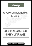 UNLOCK THE FULL POTENTIAL OF YOUR 2022 JEEP RENEGADE WITH OUR COMPREHENSIVE 2.4L I4 PZEV MAIR WGE SHOP SERVICE REPAIR MANUAL IN PDF FORMAT. THIS ESSENTIAL GUIDE IS DESIGNED FOR BOTH DIY ENTHUSIASTS AND PROFESSIONAL MECHANICS, PROVIDING DETAILED INSTRUCTIONS AND INSIGHTS TO KEEP YOUR VEHICLE RUNNING SMOOTHLY.