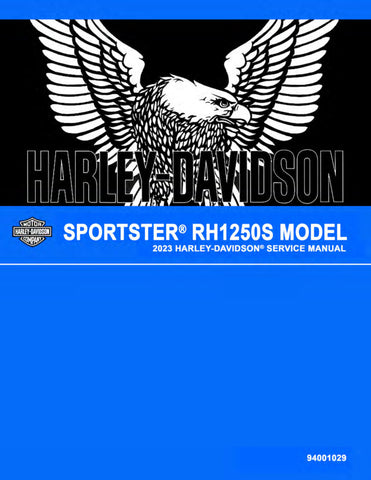 Unlock the full potential of your 2023 Harley-Davidson Sportster RH1250S with the comprehensive Service Manual (94001029) in PDF format. This essential guide provides detailed instructions, diagrams, and troubleshooting tips to ensure your motorcycle runs smoothly and efficiently. Whether you're a seasoned mechanic or a passionate DIY enthusiast, this manual equips you with the knowledge to perform maintenance, repairs, and upgrades with confidence. Don't miss out on the opportunity to enhance your riding