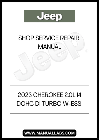 DISCOVER THE ULTIMATE RESOURCE FOR MAINTAINING YOUR 2023 JEEP CHEROKEE WITH OUR COMPREHENSIVE 2.0L I4 DOHC DI TURBO W-ESS SHOP SERVICE REPAIR MANUAL IN PDF FORMAT. THIS MANUAL IS METICULOUSLY DESIGNED TO PROVIDE YOU WITH DETAILED INSTRUCTIONS, DIAGRAMS, AND SPECIFICATIONS, ENSURING YOU HAVE EVERYTHING YOU NEED TO KEEP YOUR VEHICLE RUNNING SMOOTHLY.