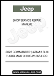 UNLOCK THE FULL POTENTIAL OF YOUR 2023 JEEP COMMANDER WITH OUR COMPREHENSIVE SHOP SERVICE REPAIR MANUAL. THIS PDF GUIDE IS SPECIFICALLY DESIGNED FOR THE 1.3L I4 TURBO MAIR DI ENGINE, ENSURING YOU HAVE ALL THE INFORMATION YOU NEED FOR EFFECTIVE MAINTENANCE AND REPAIRS. WITH DETAILED DIAGRAMS AND STEP-BY-STEP INSTRUCTIONS, YOU CAN TACKLE ANY SERVICE TASK WITH CONFIDENCE.