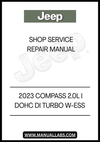 DISCOVER THE ULTIMATE RESOURCE FOR MAINTAINING YOUR 2023 JEEP COMPASS WITH THE COMPREHENSIVE 2.0L I DOHC DI TURBO W-ESS SHOP SERVICE REPAIR MANUAL. THIS ESSENTIAL GUIDE IS DESIGNED FOR BOTH DIY ENTHUSIASTS AND PROFESSIONAL MECHANICS, PROVIDING DETAILED INSTRUCTIONS AND INSIGHTS TO KEEP YOUR VEHICLE RUNNING SMOOTHLY.