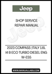 DISCOVER THE ULTIMATE RESOURCE FOR MAINTAINING YOUR 2023 JEEP COMPASS WITH THE COMPREHENSIVE SHOP SERVICE REPAIR MANUAL. THIS MANUAL IS SPECIFICALLY DESIGNED FOR THE ITALY 1.6L I4 B ECO TURBO DIESEL ENGINE, ENSURING YOU HAVE THE MOST RELEVANT INFORMATION AT YOUR FINGERTIPS. WHETHER YOU'RE A SEASONED MECHANIC OR A DIY ENTHUSIAST, THIS GUIDE PROVIDES DETAILED INSTRUCTIONS AND INSIGHTS TO KEEP YOUR VEHICLE RUNNING SMOOTHLY.