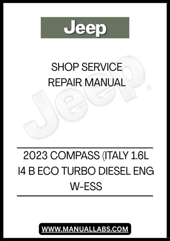 DISCOVER THE ULTIMATE RESOURCE FOR MAINTAINING YOUR 2023 JEEP COMPASS WITH THE COMPREHENSIVE SHOP SERVICE REPAIR MANUAL. THIS MANUAL IS SPECIFICALLY DESIGNED FOR THE ITALY 1.6L I4 B ECO TURBO DIESEL ENGINE, ENSURING YOU HAVE THE MOST RELEVANT INFORMATION AT YOUR FINGERTIPS. WHETHER YOU'RE A SEASONED MECHANIC OR A DIY ENTHUSIAST, THIS GUIDE PROVIDES DETAILED INSTRUCTIONS AND INSIGHTS TO KEEP YOUR VEHICLE RUNNING SMOOTHLY.