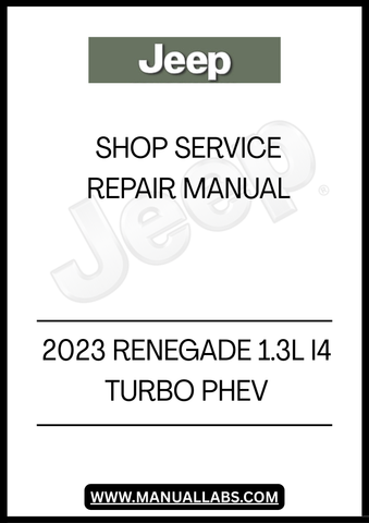 DISCOVER THE ULTIMATE RESOURCE FOR MAINTAINING YOUR 2023 JEEP RENEGADE WITH THE 1.3L I4 TURBO PHEV SHOP SERVICE REPAIR MANUAL. THIS COMPREHENSIVE GUIDE IS DESIGNED FOR BOTH PROFESSIONAL MECHANICS AND DIY ENTHUSIASTS, PROVIDING DETAILED INSTRUCTIONS AND INSIGHTS TO KEEP YOUR VEHICLE RUNNING SMOOTHLY.