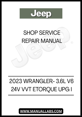 DISCOVER THE ULTIMATE RESOURCE FOR MAINTAINING YOUR 2023 JEEP WRANGLER WITH THE COMPREHENSIVE 3.6L V6 24V VVT ETORQUE UP I SHOP SERVICE REPAIR MANUAL. THIS ESSENTIAL GUIDE IS DESIGNED FOR BOTH DIY ENTHUSIASTS AND PROFESSIONAL MECHANICS, PROVIDING DETAILED INSTRUCTIONS AND INSIGHTS TO KEEP YOUR VEHICLE RUNNING SMOOTHLY.