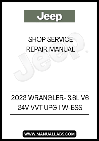 DISCOVER THE ULTIMATE RESOURCE FOR MAINTAINING YOUR 2023 JEEP WRANGLER WITH THE COMPREHENSIVE 3.6L V6 24V VVT UPG I W-ESS SHOP SERVICE REPAIR MANUAL. THIS ESSENTIAL GUIDE IS DESIGNED FOR BOTH SEASONED MECHANICS AND DIY ENTHUSIASTS, PROVIDING DETAILED INSTRUCTIONS AND INSIGHTS TO KEEP YOUR VEHICLE RUNNING SMOOTHLY.