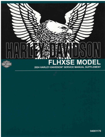 Unlock the full potential of your 2024 Harley-Davidson FLHXSE with the comprehensive Supplement Service Manual (94001170) in PDF format. This essential guide provides detailed instructions, diagrams, and troubleshooting tips to ensure your motorcycle runs smoothly and efficiently. Whether you're a seasoned mechanic or a passionate DIY enthusiast, this manual equips you with the knowledge to perform maintenance and repairs with confidence. Don't miss out on the opportunity to enhance your riding experience