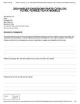 Unlock the full potential of your 2024 Harley-Davidson FLTRK, FLHRXS, and FLHTK with the comprehensive Parts Catalog Manual (94001177) in PDF format. This essential resource provides detailed diagrams, part numbers, and specifications, ensuring you have everything you need for maintenance and upgrades at your fingertips. Whether you're a seasoned mechanic or a DIY enthusiast, this manual simplifies the process of finding the right parts, helping you keep your ride in peak condition. Don't miss out on the
