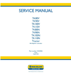 NEW HOLLAND T4.80N, T4.80V, T4.90N, T4.90V, T4.100N, T4.100V, T4.110N, T4.110V TRACTOR SERVICE MANUAL - PDF