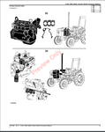 JOHN DEERE 2150, 2255 UTILITY TRACTORS PC4182 - PARTS CATALOG MANUAL