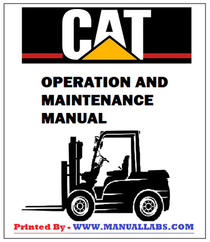 2PD4000 Caterepillar Forklift Operation And Maintenance Manual - PDF File Download