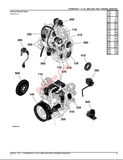 PARTS CATALOG MANUAL - JOHN DEERE POWERTECH 4.5L 4045HF285 OEM ENGINE PC9574