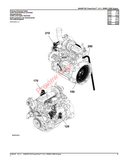 PARTS CATALOG MANUAL - JOHN DEERE 4045HF120 POWERTECH 4.5 L SDMO OEM ENGINE PC8416