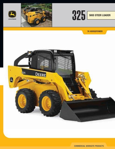 This PDF file download covers the operation and maintenance of the John Deere 325 and 328 Skid Steer Loaders. Most important features are clearly laid out and step-by-step instructions, diagrams, and pictures provide easy to understand directions for the operator. This comprehensive manual is a must-have to ensure safe and efficient operations.