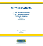 NEW HOLLAND AUTOCOMMAND T7.290 AND T7.315 TIER 4B FINAL TRACTOR SERVICE MANUAL - PDF