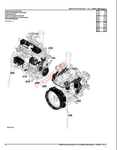 PARTS CATALOG MANUAL - JOHN DEERE 4045TF120 POWERTECH 4.5 L SDMO OEM ENGINE PC8418