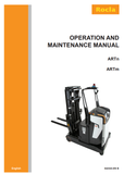 ARTn, ARTm Caterepillar Forklift Operation And Maintenance Manual 642343 - PDF File Download