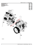 PARTS CATALOG MANUAL - JOHN DEERE 4045HF120 POWERTECH 4.5 L SDMO OEM ENGINE PC8416