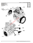 PARTS CATALOG MANUAL - JOHN DEERE POWERTECH 4.5L 4045TF520 OEM (STAGE I ENGINE) PC8421