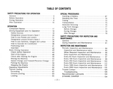 KOBELCO WHEEL LOADER LK550-II OPERATOR MANUAL