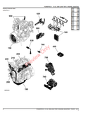 PARTS CATALOG MANUAL - JOHN DEERE POWERTECH 4.5L 4045HF285 OEM ENGINE PC9574