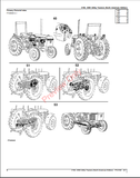 JOHN DEERE 2150, 2255 UTILITY TRACTORS PC4182 - PARTS CATALOG MANUAL