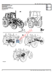 JOHN DEERE 1640, 1840, 2040 TRACTORS  PC4173 - PARTS CATALOG MANUAL