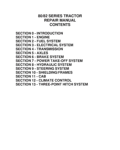 NEW HOLLAND 9280, 9282, 9480, 9482, 9680, 9682, 9880 AND 9882 4WD ARTICULATED TRACTOR REPAIR MANUAL - PDF
