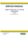 NEW HOLLAND T5.90, T5.100, T5.110, T5.120 TIER 4B FINAL TRACTOR SERVICE MANUAL - PDF