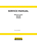 NEW HOLLAND W270C AND W300C WHEELED LOADER SERVICE MANUAL - PDF FILE