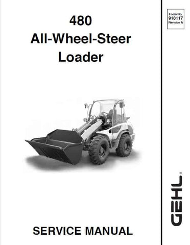 480 - Gehl All-Wheel-Steer Loader Service Repair Manual PDF Download