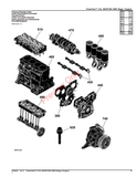 PARTS CATALOG MANUAL - JOHN DEERE POWERTECH 4.5L 4045TF520 OEM (STAGE I ENGINE) PC8421