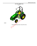 PARTS CATALOG MANUAL - JOHN DEERE 4066M COMPACT UTILITY TRACTOR PC13861