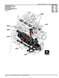 PARTS CATALOG MANUAL - JOHN DEERE 4045TF150 POWERTECH 4.5 L SDMO OEM ENGINE PC8419