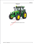 JOHN DEERE 5105M TRACTOR PC16417 - PARTS CATALOG MANUAL