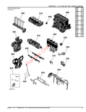 PARTS CATALOG MANUAL - JOHN DEERE POWERTECH 4.5L 4045HF285 OEM ENGINE PC9574