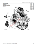 JOHN DEERE 4045DF120 POWERTECH 4.5L SDMO OEM ENGINE PC8411 - PARTS CATALOG MANUAL