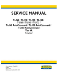 NEW HOLLAND T6.120, T6.140, T6.150, T6.155, T6.160, T6.165, T6.175, T6.140, T6.150 AND T6.160 TIER 4A TRACTOR SERVICE MANUAL - PDF