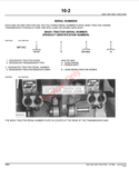 JOHN DEERE 4640, 4840 TRACTORS PC1899 - PARTS CATALOG MANUAL