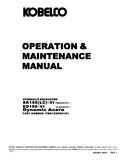 KOBELCO HYDRAULIC EXCAVATOR SK160(LC)-VIED190-VI DYAMIC ACERA OPERATOR MANUAL