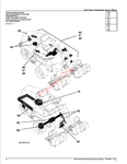 JOHN DEERE 2243 DIESEL PROFESSIONAL GREENS MOWER PC2402 - PARTS CATALOG MANUAL