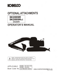 KOBELCO HYDRAULIC EXCAVATOR SK200SR III, SK200SRLC III OPERATOR MANUAL