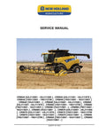 NEW HOLLAND CR9040, CR9060, CR9065, CR9070 AND CR9080 COMBINE SERVICE MANUAL - PDF