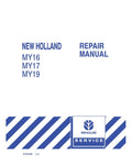 NEW HOLLAND MY16, MY17 AND MY19 LAWN TRACTOR REPAIR MANUAL - PDF FILE
