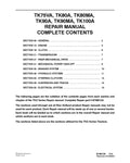 NEW HOLLAND TK100A, TK75VA, TK80A, TK80MA, TK90A AND TK90MA CRAWLER TRACTOR REPAIR MANUAL - PDF FILE