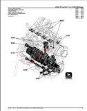 JOHN DEERE 4045DF120 POWERTECH 4.5L SDMO OEM ENGINE PC8411 - PARTS CATALOG MANUAL