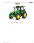 JOHN DEERE 5105M TRACTOR PC16418 - PARTS CATALOG MANUAL