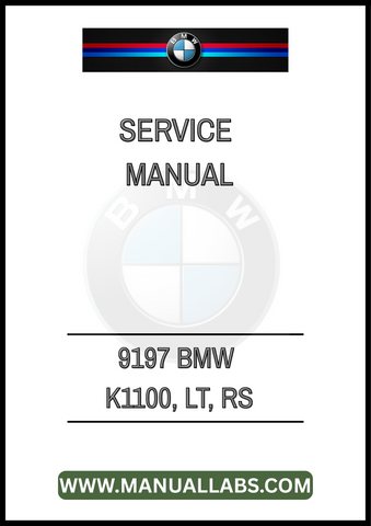 DON'T LET MECHANICAL ISSUES HOLD YOU BACK. INVEST IN THE 9197 BMW K1100 LT AND RS SERVICE MANUAL TODAY AND GAIN THE KNOWLEDGE YOU NEED TO KEEP YOUR MOTORCYCLE IN TOP CONDITION.