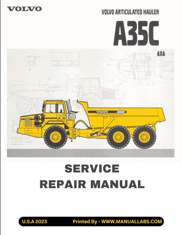 A35C Volvo Articulated Hauler (ART) - Service Repair Manual - PDF File Download